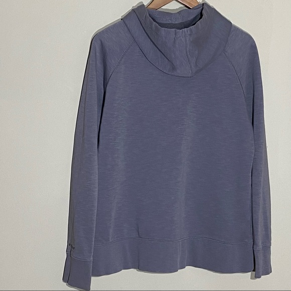Under Armour Storm cold gear grey kangaroo pocket 3/4 zip cinch hood pullover XL - Picture 3 of 7